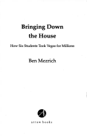Bringing Down the House (Mezrich Ben) (EN)
